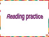 Module 1 Small Talk Reading practice PPT课件