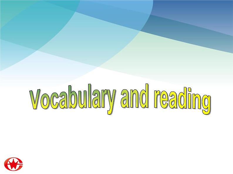 Module 4 Music Vocabulry and reading PPT课件03