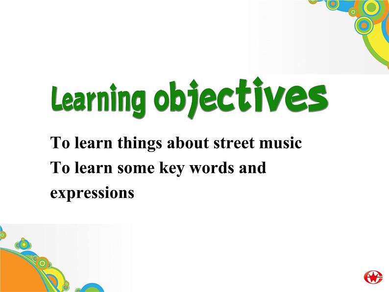 Module 4 Music Vocabulry and reading PPT课件04