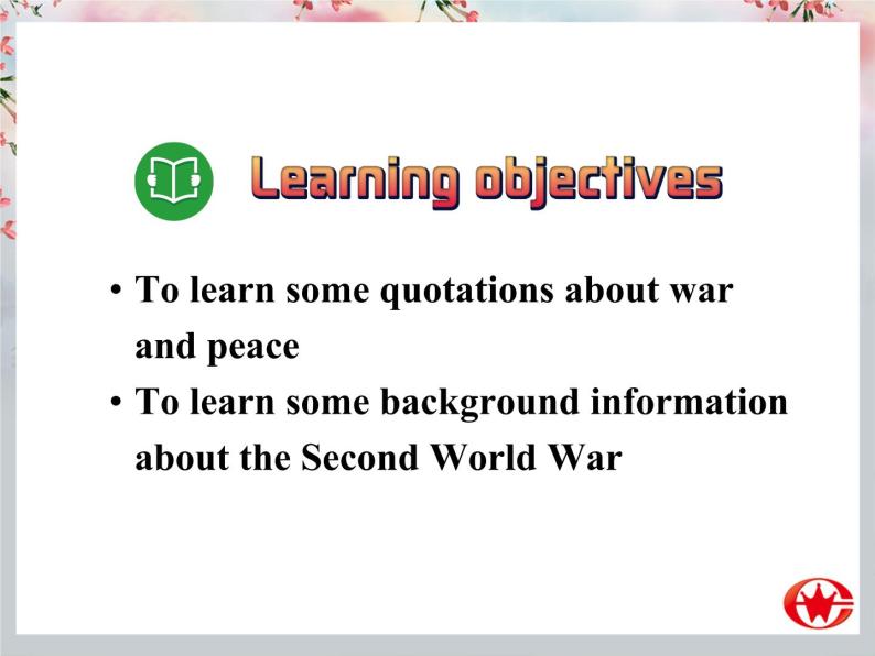 Module 6 War and Peace Introduction  PPT课件04