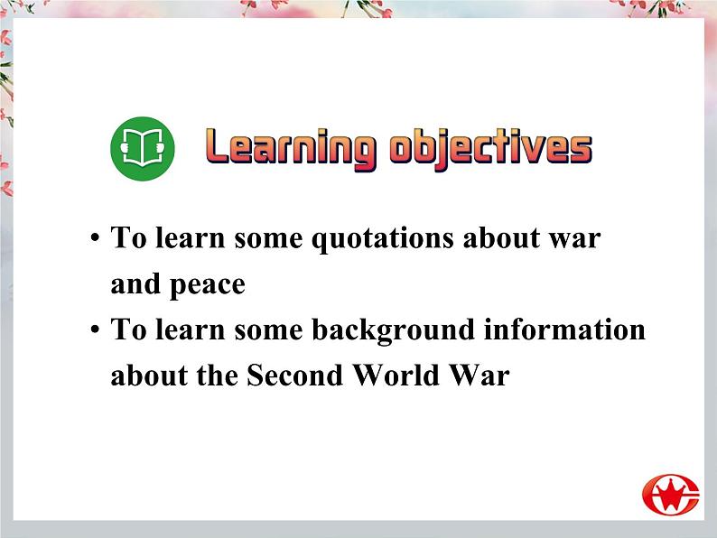 Module 6 War and Peace Introduction  PPT课件第4页