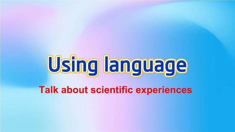 Using Language 1第3页