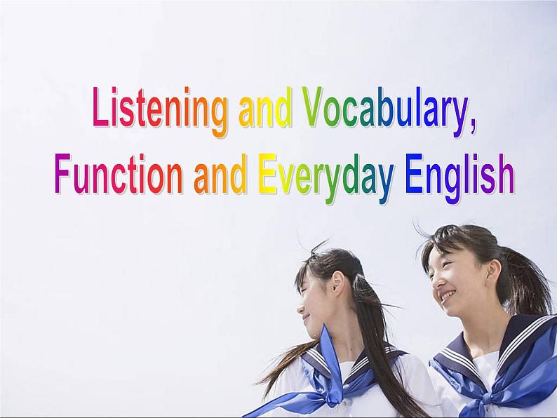 外研版英语 选修6 Module 2 Fantasy Literature Listening and Vocabulary, Function and Everyday English PPT课件03