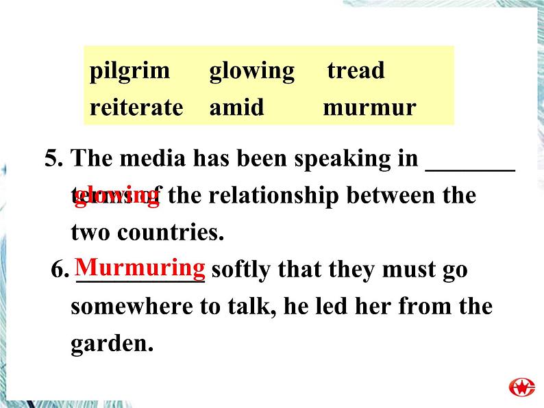 外研版英语 选修6 Module 3 Interpersonal Relationships-Friendship Reading practice PPT课件07