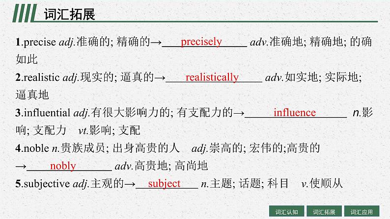 人教版新高考英语一轮复习Art 艺术课件PPT第7页