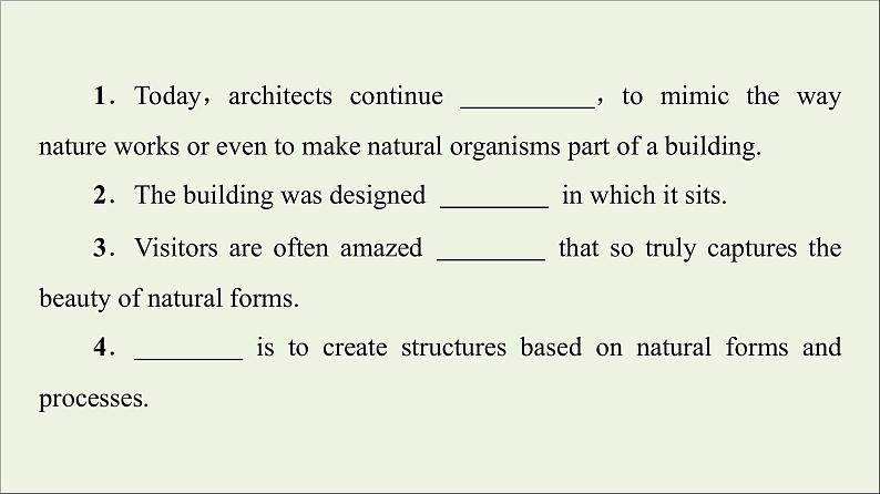 2021_2022学年新教材高中英语Unit5Learningfromnature理解课文精研读课件外研版选择性必修第三册第6页