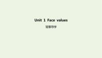 高中英语外研版 (2019)选择性必修 第三册Unit 1 Face values课前预习课件ppt