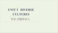 英语必修 第三册Unit 3 Diverse Cultures教课内容ppt课件