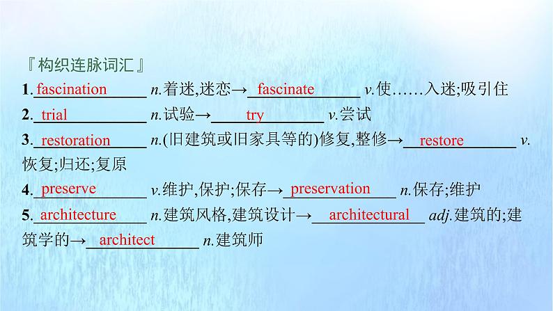 2021-2022学年高中英语新外研版选择性必修第三册 Unit2 A life’s work 预习课件06