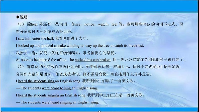 2021-2022学年高中英语新牛津版选择性必修二：Unit 2 Sports culture Grammar and usage Language points 课件（23张）03