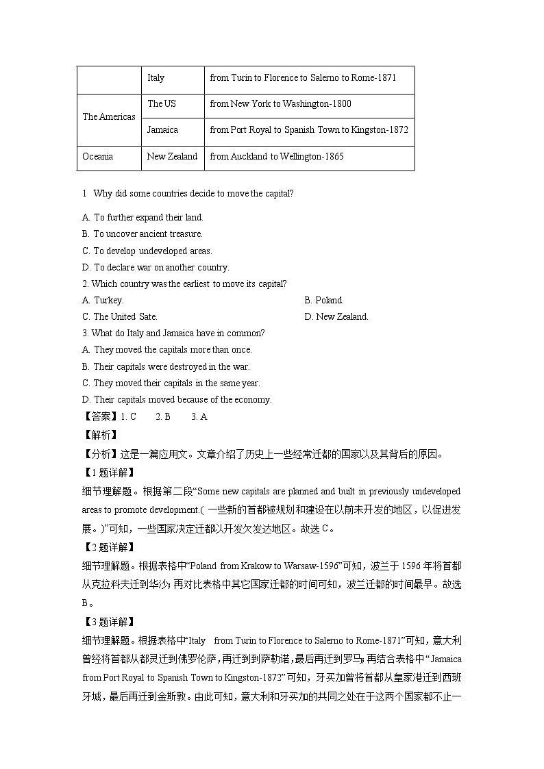 山东省潍坊市2022届高三学业水平质量检测英语试题含答案解析02