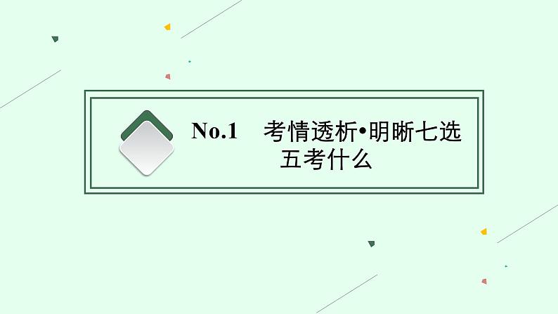 2022届高三英语二轮复习课件：专题二　七选五03