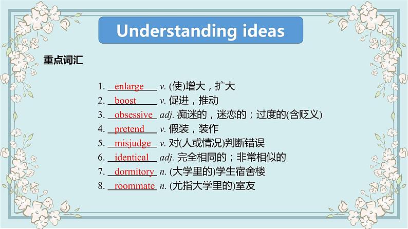 2021-2022学年高中英语新外研版选择性必修第三册Unit 1 Starting out & Understanding ideas 课件第4页