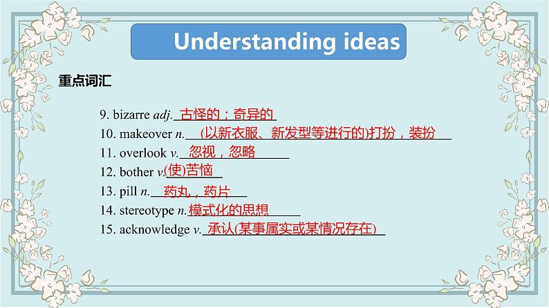 2021-2022学年高中英语新外研版选择性必修第三册Unit 1 Starting out & Understanding ideas 课件第5页