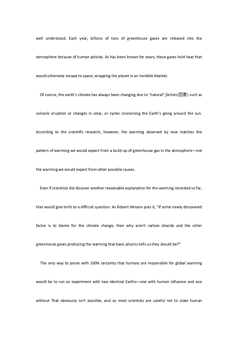 2021-2022学年高中英语新外研版选择性必修第二册Unit5 A delicate world  Using Language 专测 作业03