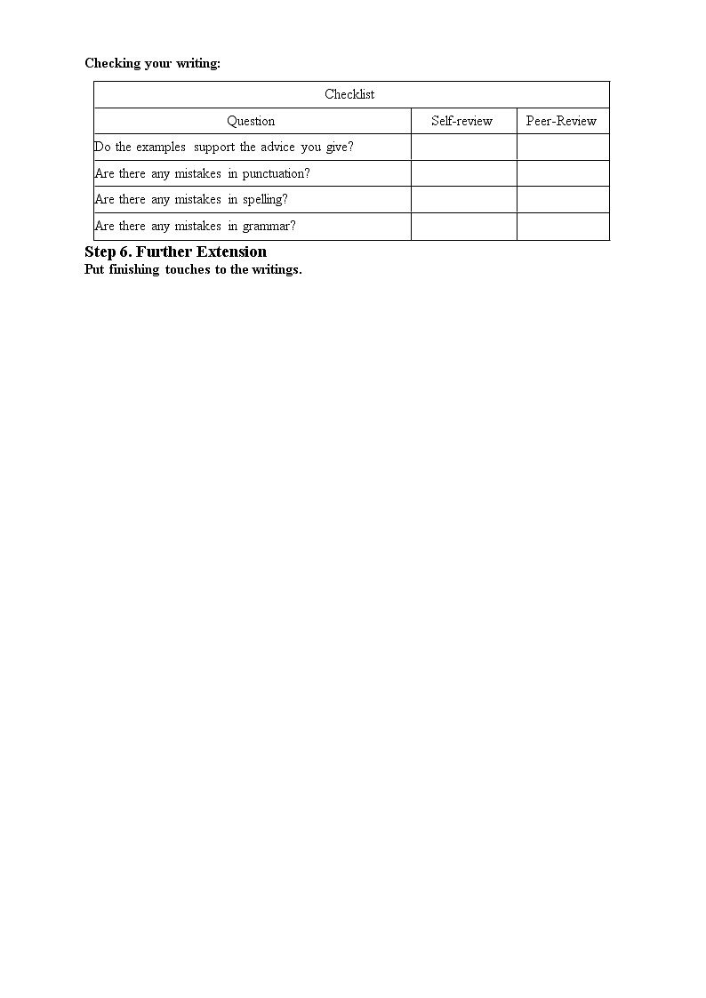 2021-2022学年高中英语新牛津译林版必修第二册 Unit 2 Integrated skills 教学案第3页