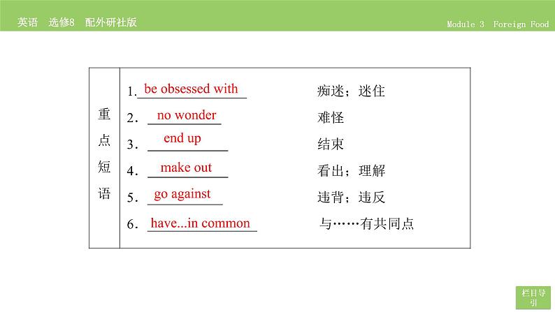 高中英语外研版选修8 Module 3  Section Ⅱ PPT课件08