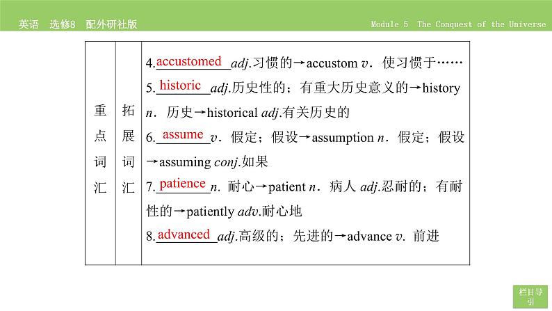 高中英语外研版选修8 Module 5  Section Ⅱ PPT课件05