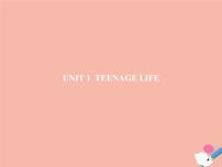 高中人教版 (2019)Unit 1 Teenage life图片ppt课件