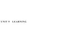 2020-2021学年Lesson 1 Active Learning课前预习ppt课件