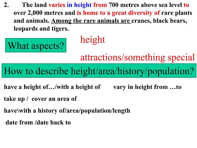 Unit 5 The power of nature Using language 课件 2021-2022学年人教版高中英语选修六第8页