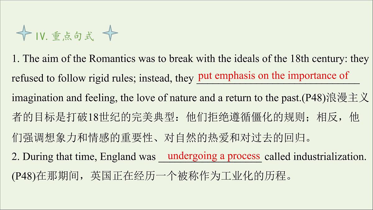 牛津译林版选择性必修第一册Unit4 Exploring poetry课件第7页