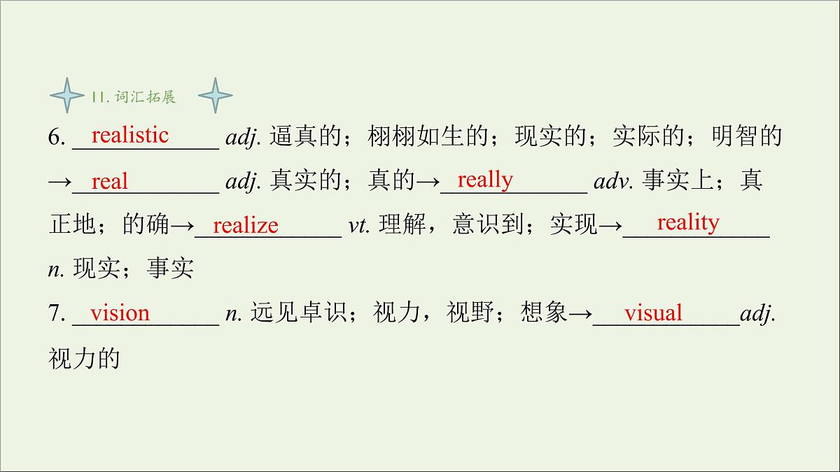 牛津译林版选择性必修第一册Unit3 The art of painting课件第7页