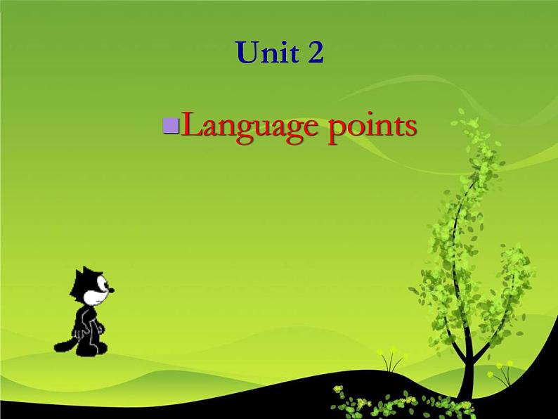 人教新课标必修2  Unit2 The Olympic Games Learning about language 课件第1页