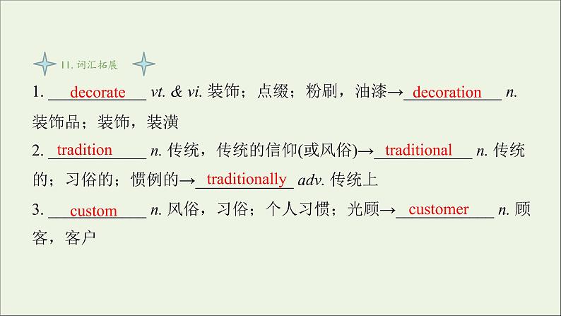 牛津译林版必修第二册Unit3 Festivals and customs 1课件第6页