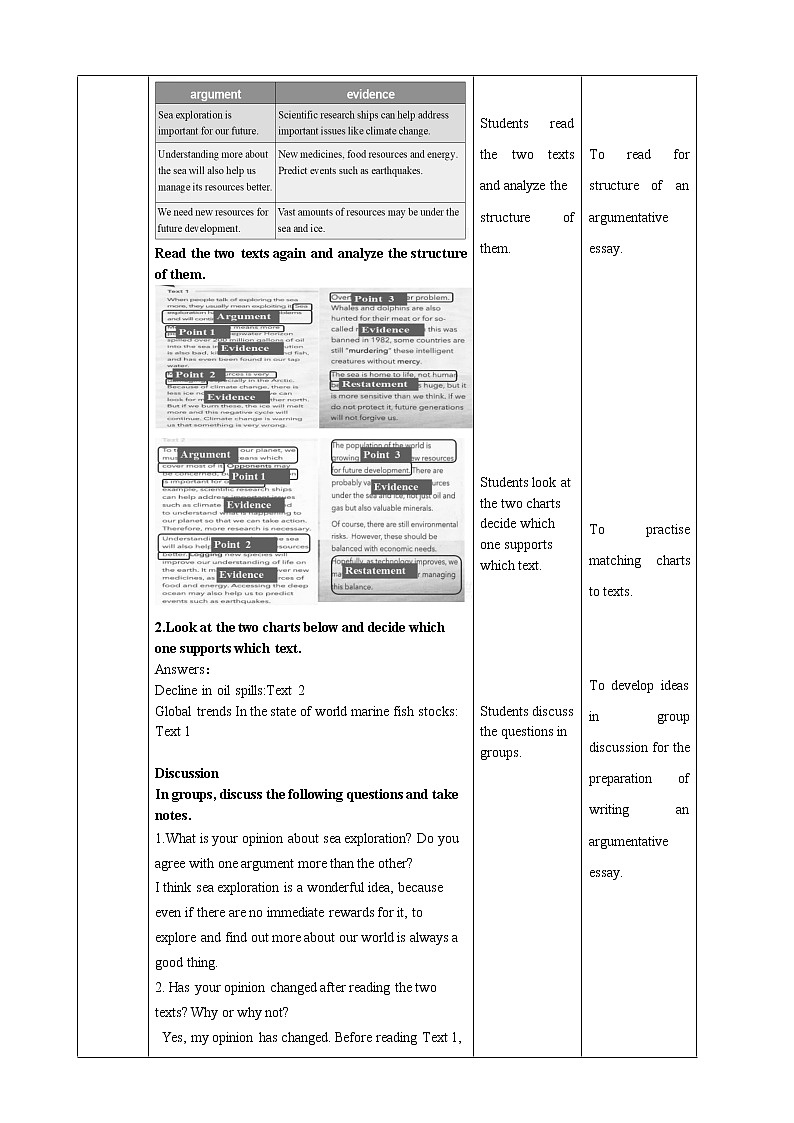 Unit 3 Sea Exploration period 5 Using langusge  教案03