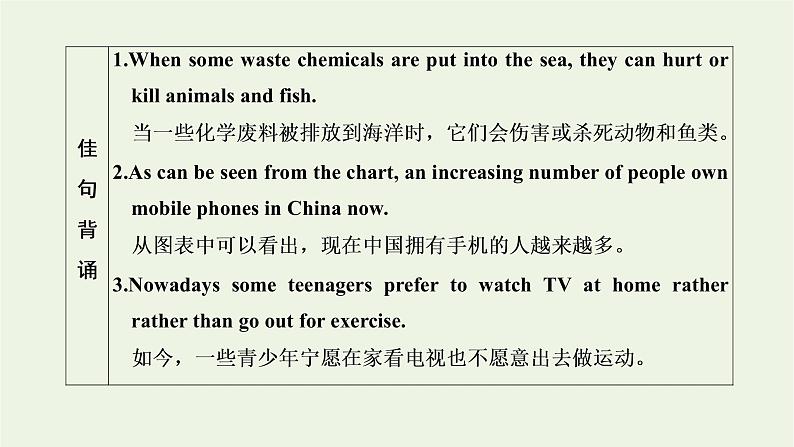 外研版必修第一册Unit6AtonewithnatureSectionⅣWritingasummary课件04