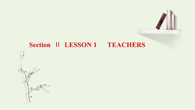 北师大版选择性必修第一册Unit1RELATIONSHIPSSectionⅡLESSON1TEACHERS课件01