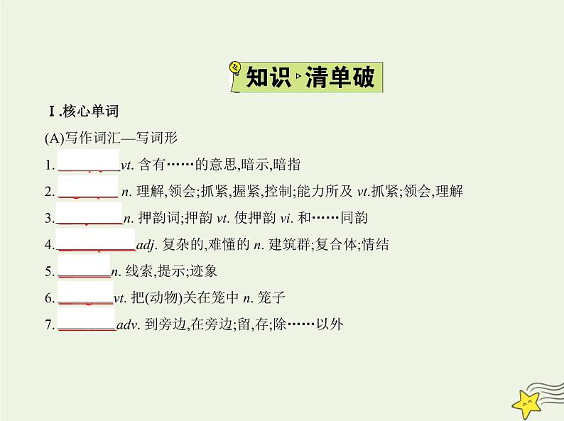 2022年新教材高中英语Unit4Exploringpoetry课件译林版选择性必修第一册第1页