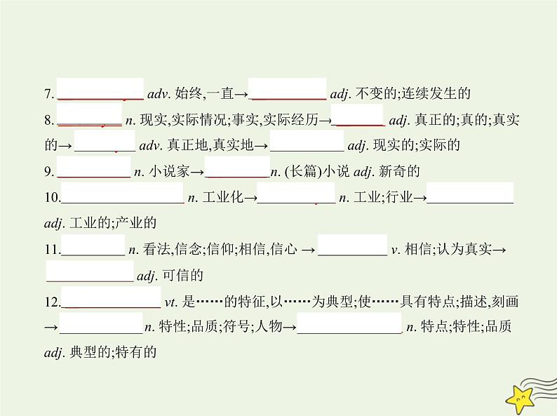 2022年新教材高中英语Unit4Exploringpoetry课件译林版选择性必修第一册第7页