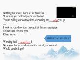 Unit 4 Discovering Useful Structures 课件 高中英语新人教版必修第三册（2022学年）