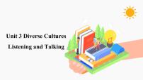 2020-2021学年Unit 3 Diverse Cultures图文ppt课件