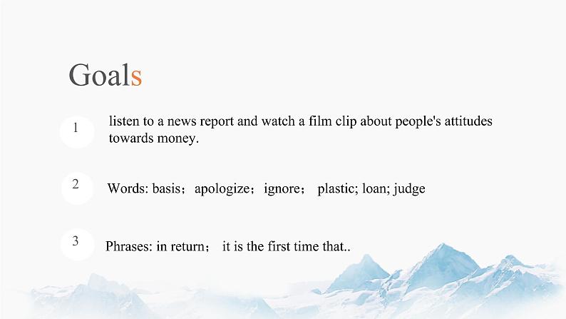 Unit 5 Listening and Speaking 课件 高中英语新人教版必修第三册（2022学年）02