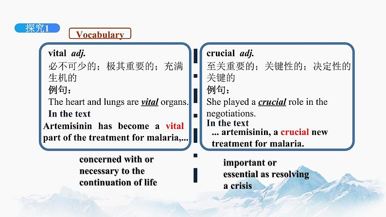 Unit 1 Learning about Language （第一课时）课件 高中英语新人教版选择性必修第一册（2022学年）第3页