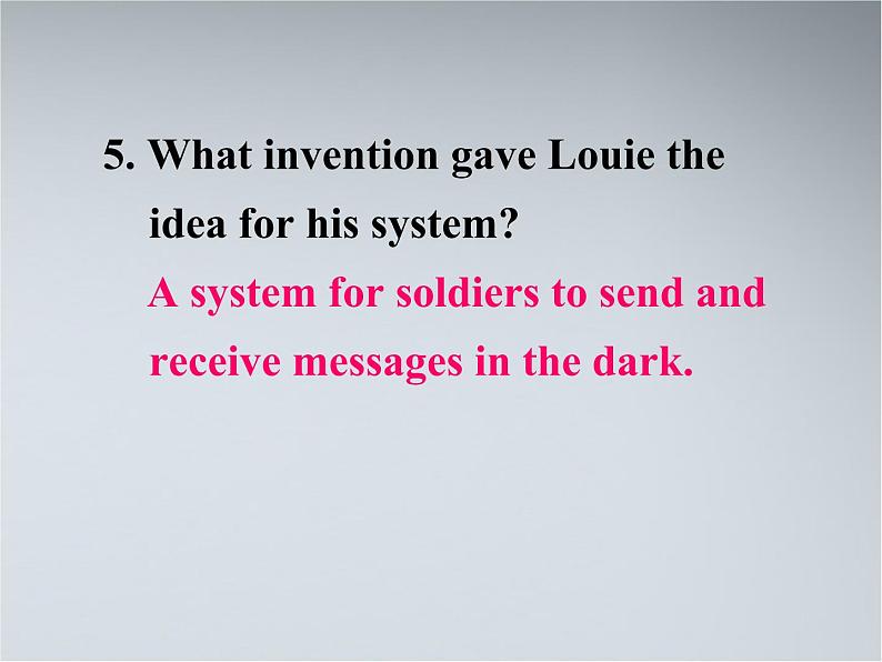 人教新课标必修2  Unit1 Cultural relice Warming up pre reading comprehending 课件06