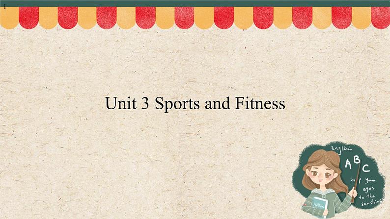 人教版高中英语必修一 Unit 3  Sports and Fitness    课件01