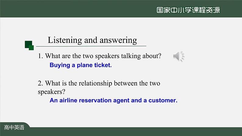 2.1高一【英语(人教版)】Unit2 Travelling Around Listening and Talking-课件第5页