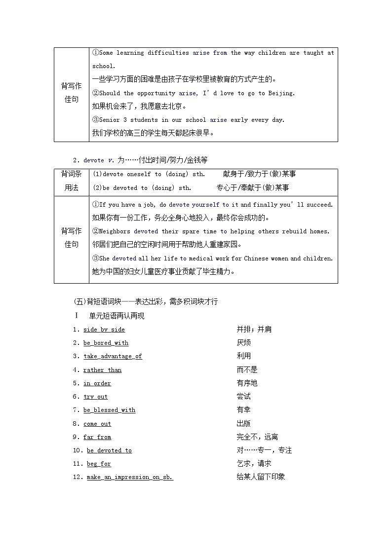2022高考英语一轮复习Module4MusicBorninAmerica学案外研版选修7第3页