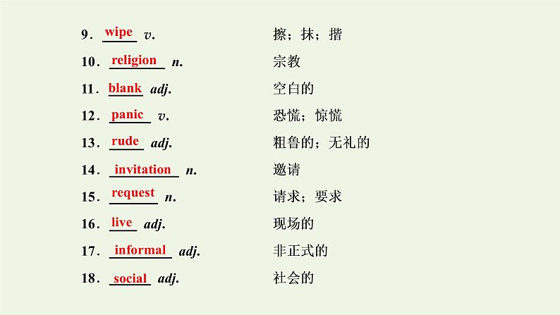 外研版高考英语必修4二轮复习Module3BodyLanguageandNon_verbalCommunication课件+学案+训练03