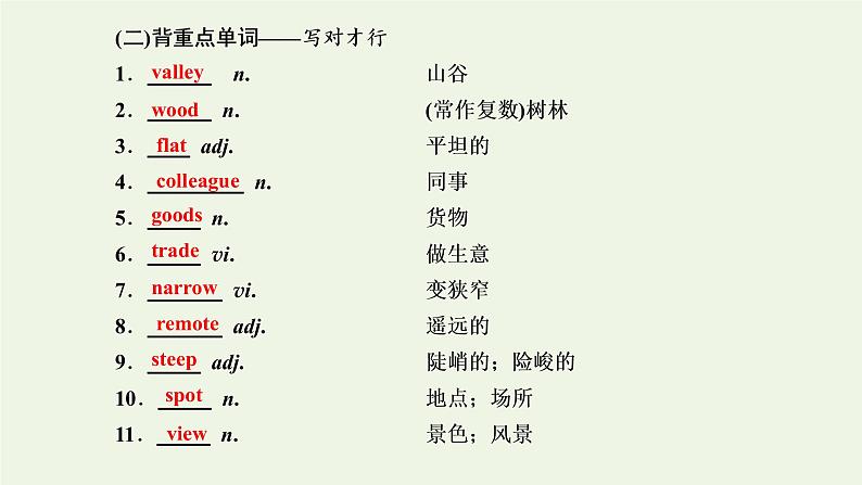 2022高考英语一轮复习Module5ATripAlongtheThreeGorges课件外研版必修4第2页