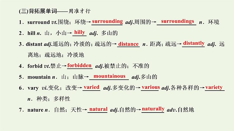 2022高考英语一轮复习Module5ATripAlongtheThreeGorges课件外研版必修4第3页