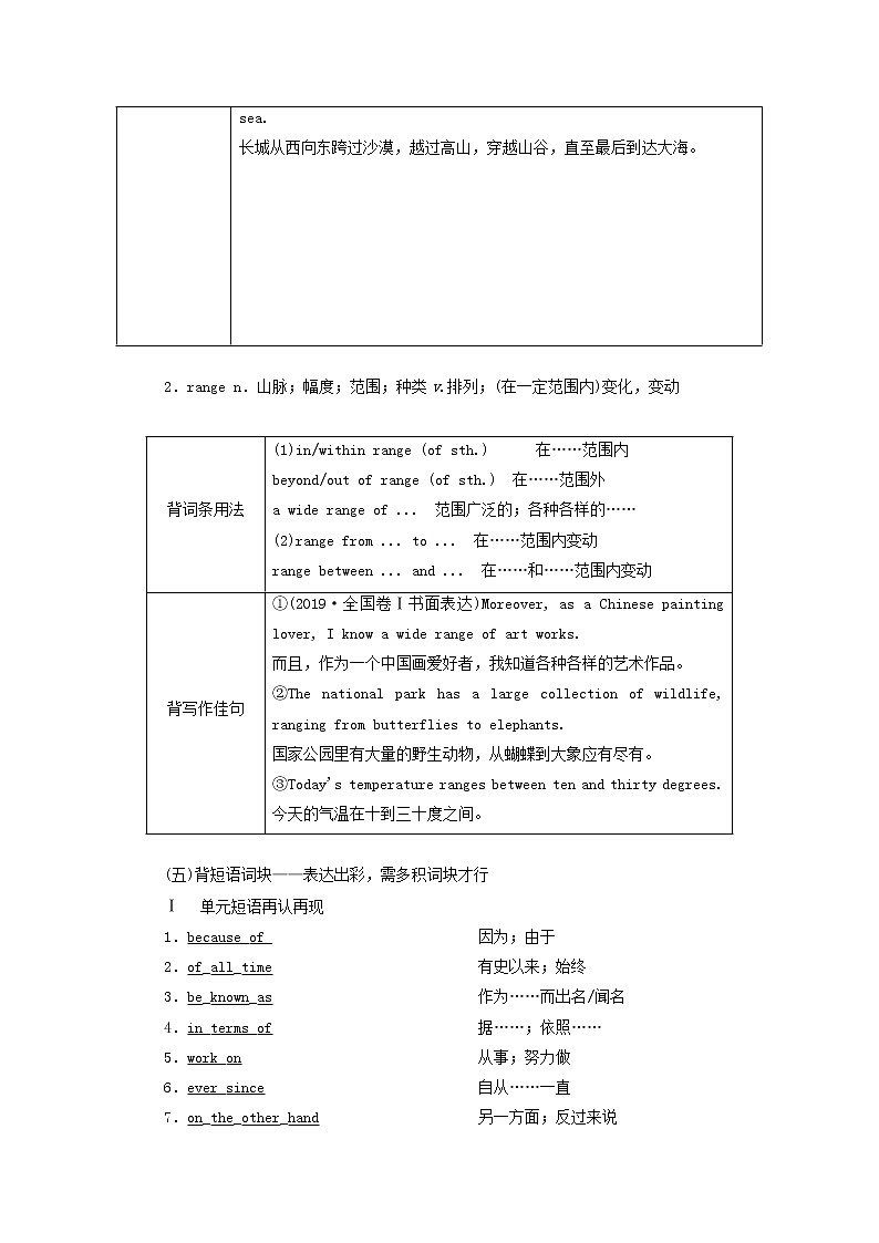 2022高考英语一轮复习Module1Europe学案外研版必修3第3页