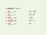 外研版高考英语必修1二轮复习Module2MyNewTeachers课件+学案+训练