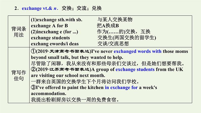 外研版高考英语必修1二轮复习Module4ASocialSurvey_MyNeighbourhood课件+学案+训练08