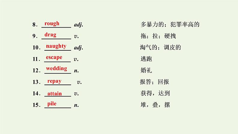 外研版高考英语选修7复习Module3小说戏剧诗歌传记文学简史经典演讲文学名著等课件+学案+训练含解析04