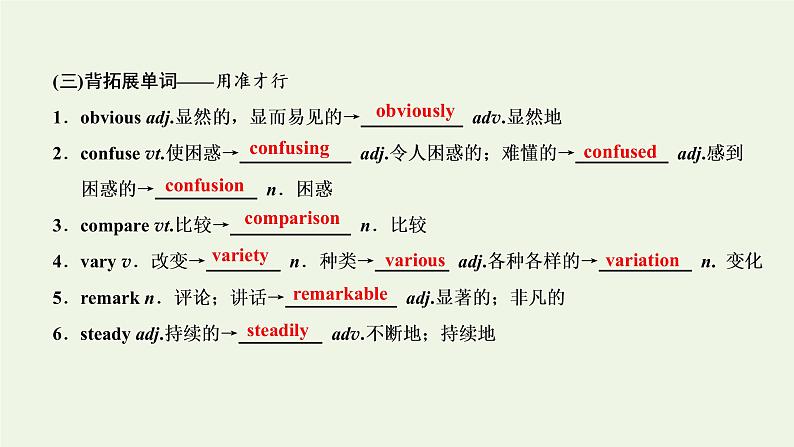 2022高考英语一轮复习Module1BritishandAmericanEnglish课件外研版必修5第4页